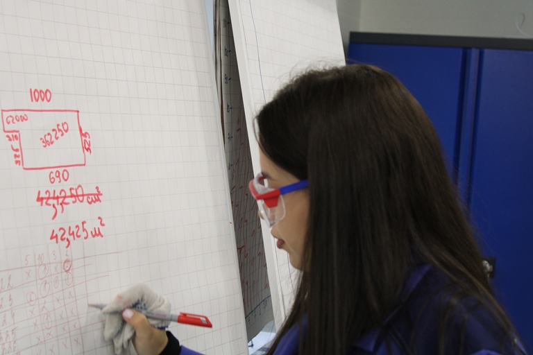 Студенты Института экономики и управления приняли участие в обучающем тренинге «Фабрика процессов»