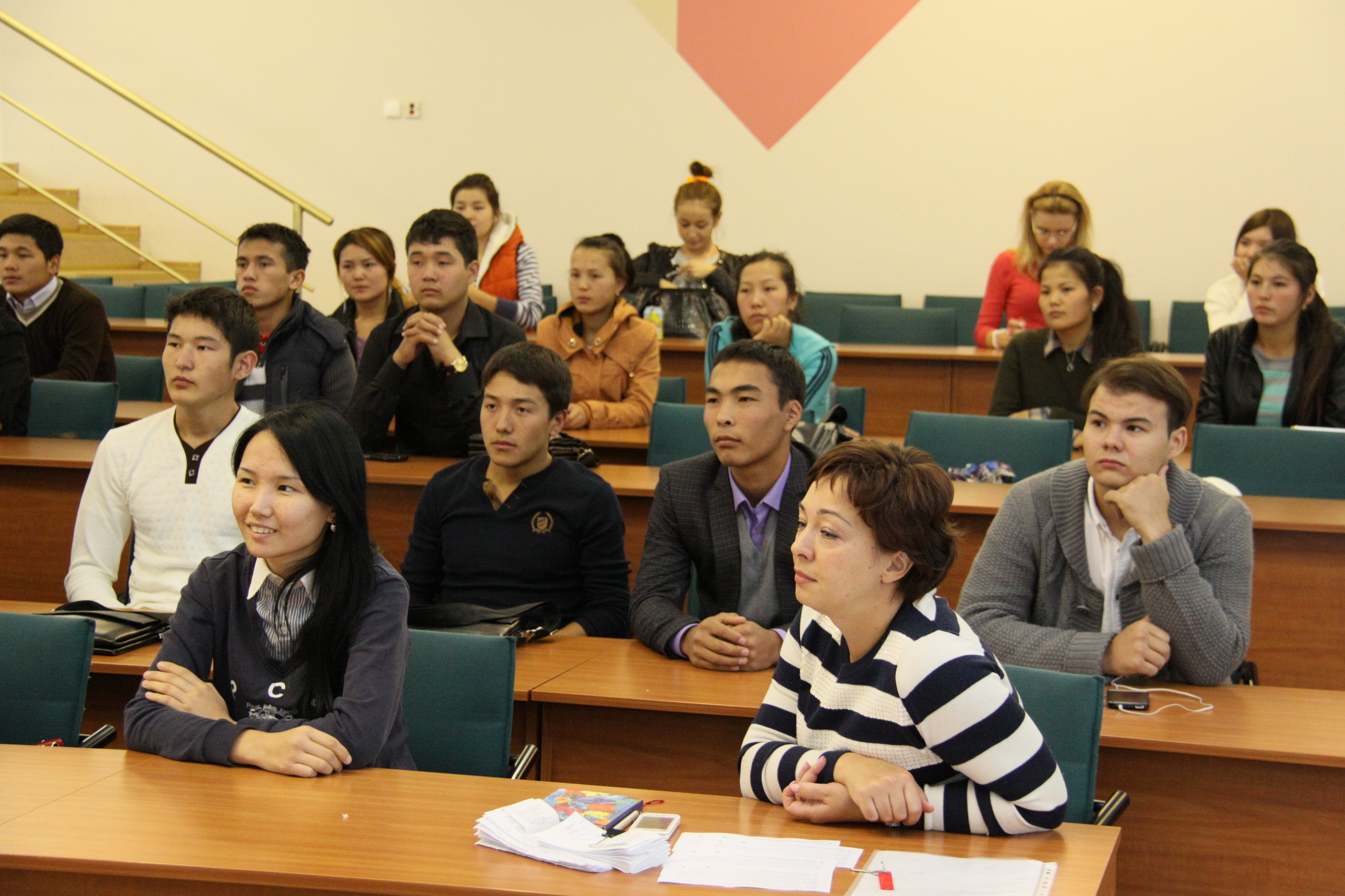 Встреча ректора с иностранными студентами