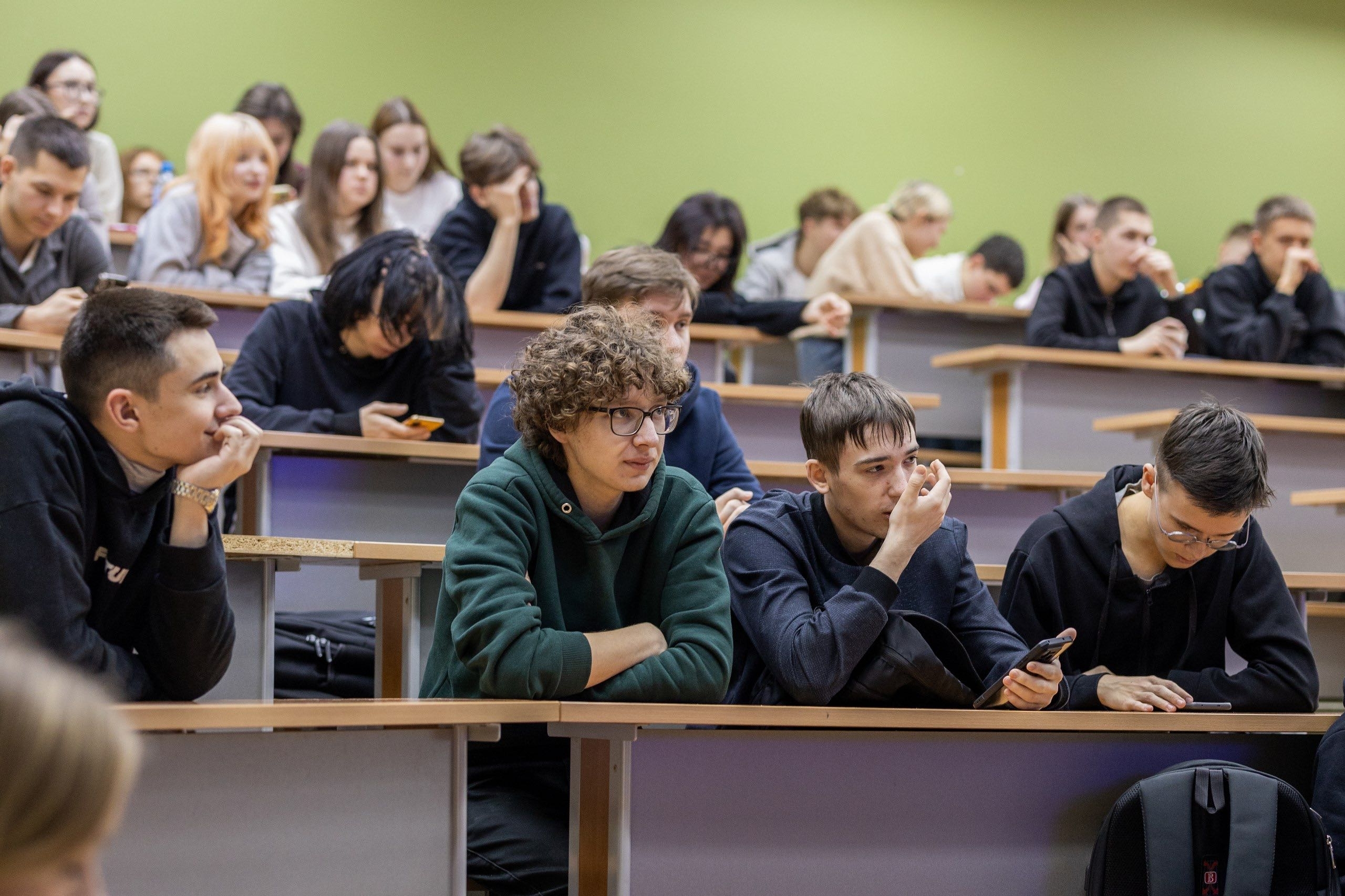 Стартовала серия интерактивных лекций «Стоп коррупция» для студентов Института точных наук и информационных технологий