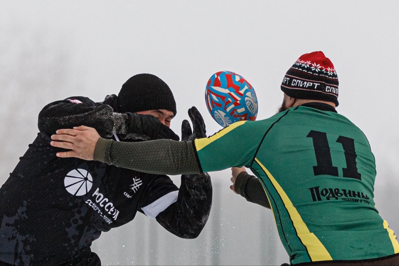 Студенты участвовали в соревнованиях чемпионата СЗФО «Регби на снегу»