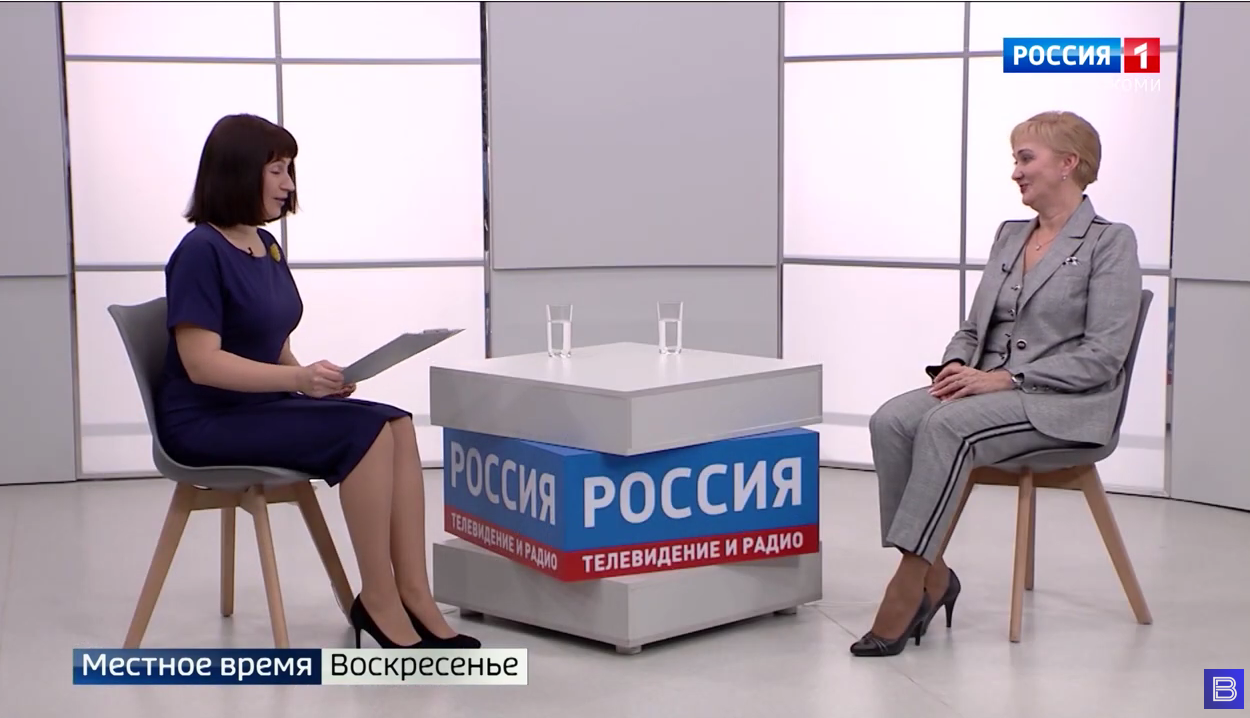 Ректор Ольга Сотникова подвела итоги в эфире ГТРК Коми гор