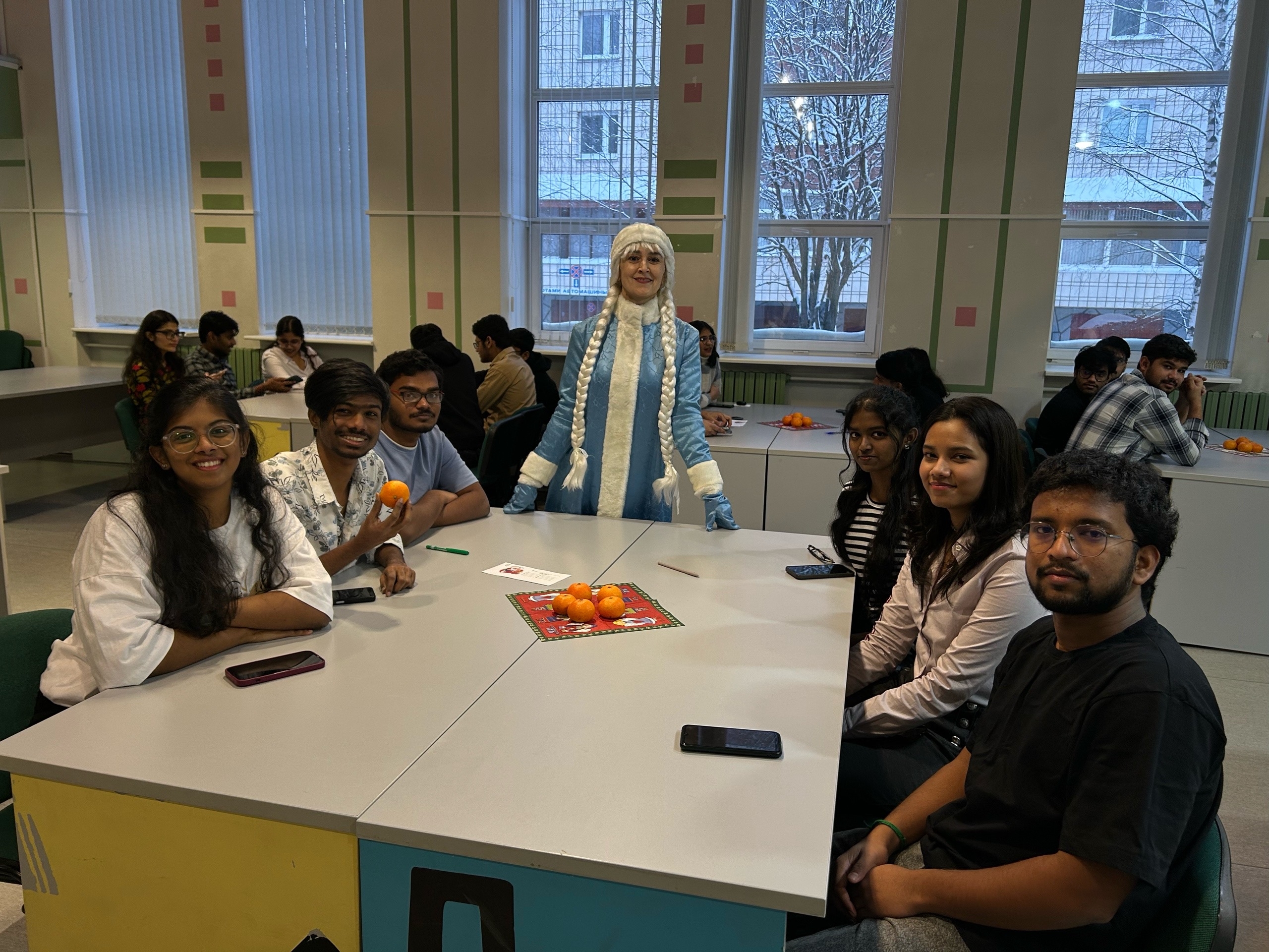 Новогодний квиз познакомил иностранных студентов с русскими традициями