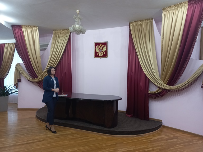 Экскурсия в Межтерриториальный отдел ЗАГСа г. Сыктывкара и Сыктывдинского района