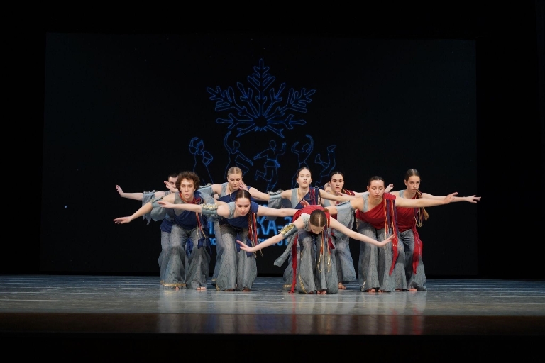 Ансамбль современного танца «Фаэтон» - лауреат I и II степени конкурса «Зимушка-Зима»